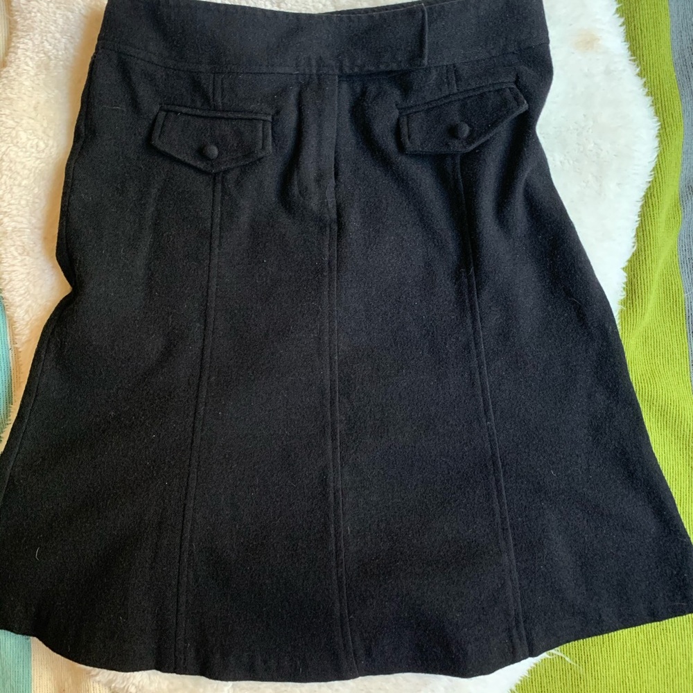 Warm black skirt
